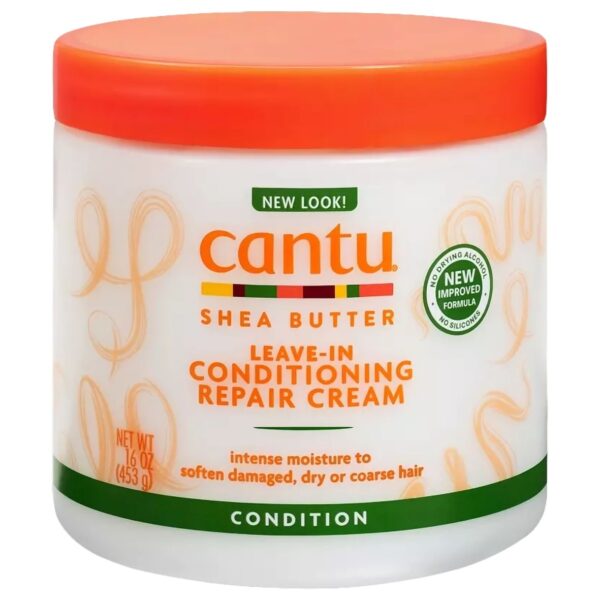 Cantu shea Butter leave in conditioner repair cream 16 oz.