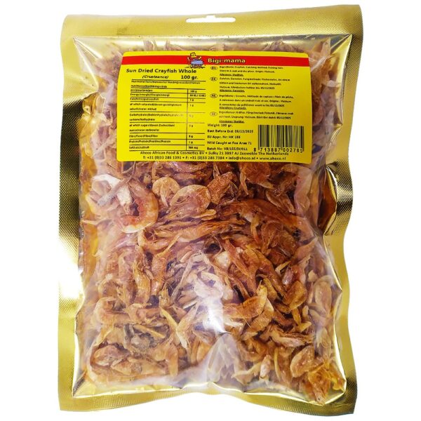 Dried Crayfish (Bigi Mama) whole 100gr