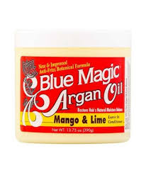 Blue Magic Argan Oil (Mango & Lime) Leave in Conditioner 390gr 13.75 oz