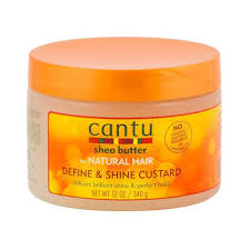 Cantu shea butter (Define & Shine Custard) for natural hair 340g 12 oz.