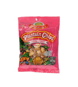 Tropical Gourmet Extra Sweet Plantain Chips 85g